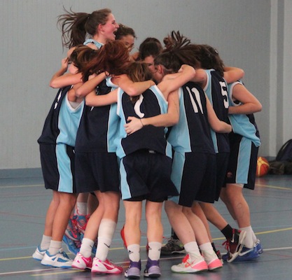 Les jeunes du Sport-Etudes laissent éclater leur joie après leur succès (photo Lionel Subra)