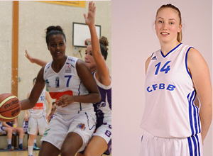 Bonne pioche pour Colomiers qui intègre dans ses rangs Kimberley Mouny et Camille Cirgue, deux jeunes à fort potentiel (photo BL et CFBB)