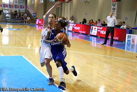 Olivia Epoupa et ses partenaires signent leur cinquième succès de rang (photo : FIBA Europe)