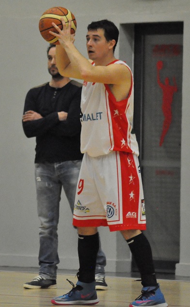 Romain Pujolle, Jérôme Séailles et Auch disputeront un derby pyrénéen face à Albi ce samedi soir (photo : Benjamin Bonneau)