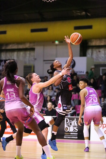 En échec à Angers, Olivia et ses partenaires n'ont pu empêché la chute de Toulouse en LF2 (photo : Guillaume Poumarede)