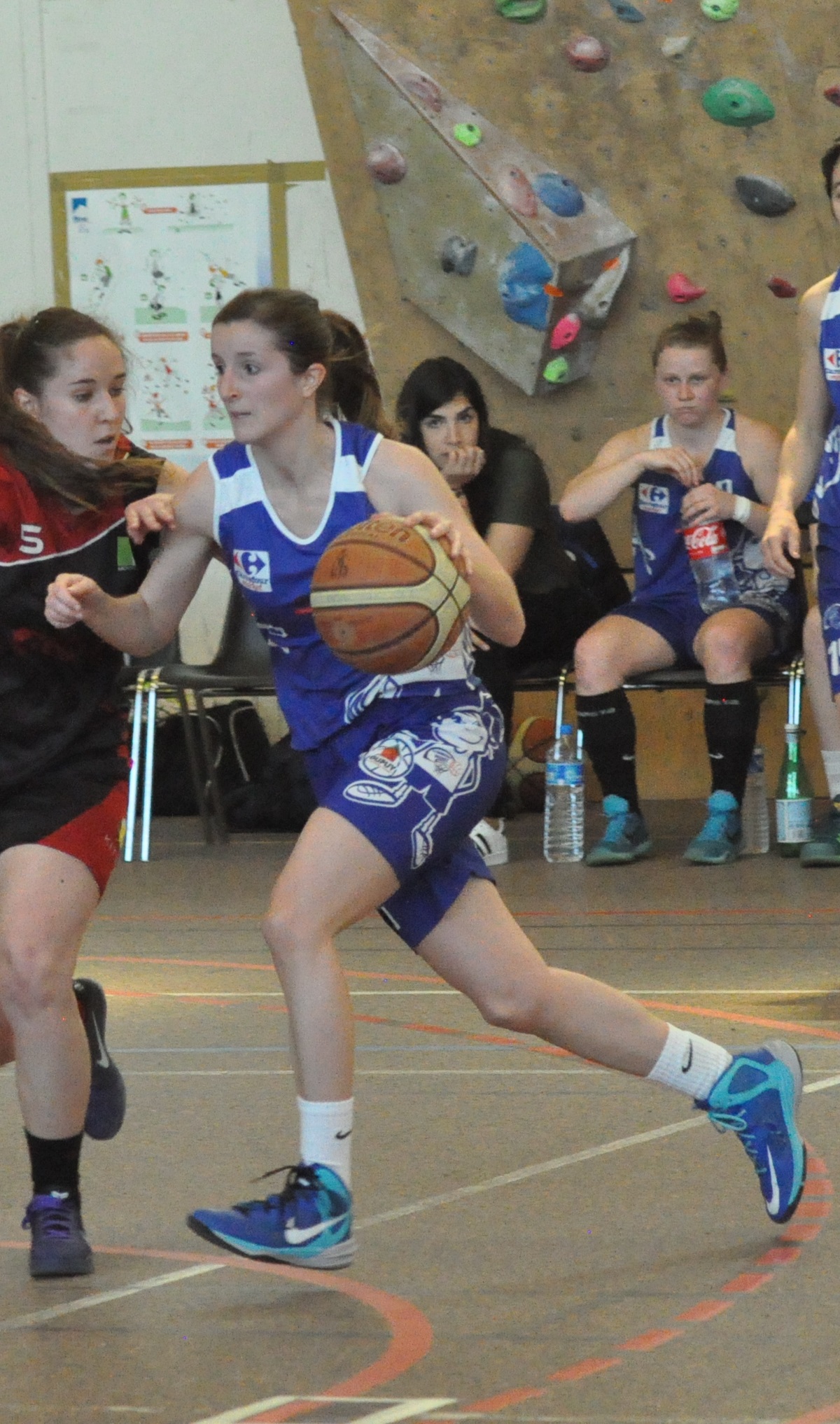 Elodie Saci a bien impulsé le tempo et mis l'AST sur les rails en première mi-temps (photo : Benjamin Bonneau)