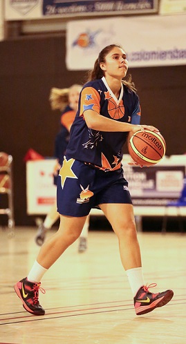 Estelle Silly et Colomiers sont à un match de la montée en NF3 (photo : Guillaume Poumarede)