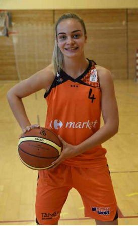 Mathilde Pereygne a terminé meilleure marqueuse de la finale avec 20 points (photo : Bourges Basket)