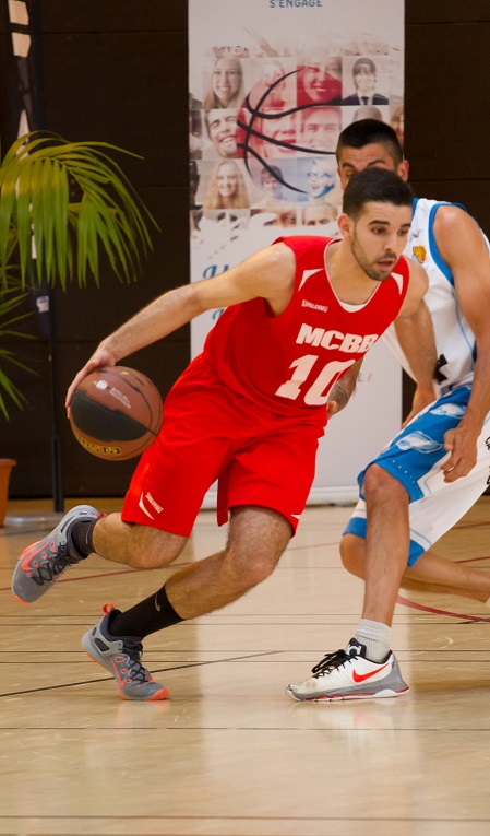 Youssef Azahaf et les Moissagais ont tenu 3 quart-temps (photo : Sébastien Clavaud)