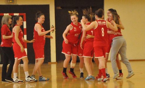 Les Toulousaines ont pu laisser éclater leur joie au coup de sifflet final (photo : Benjamin Bonneau)