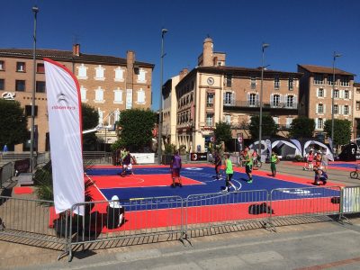 Le 3x3 est de retour sur la place du Vigan d'Albi ce week-end (photo : AB 81)