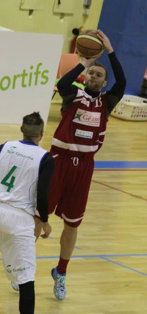 David Seremet évoluera à Valence-Condom à la rentrée (photo : GBasketAcademy)