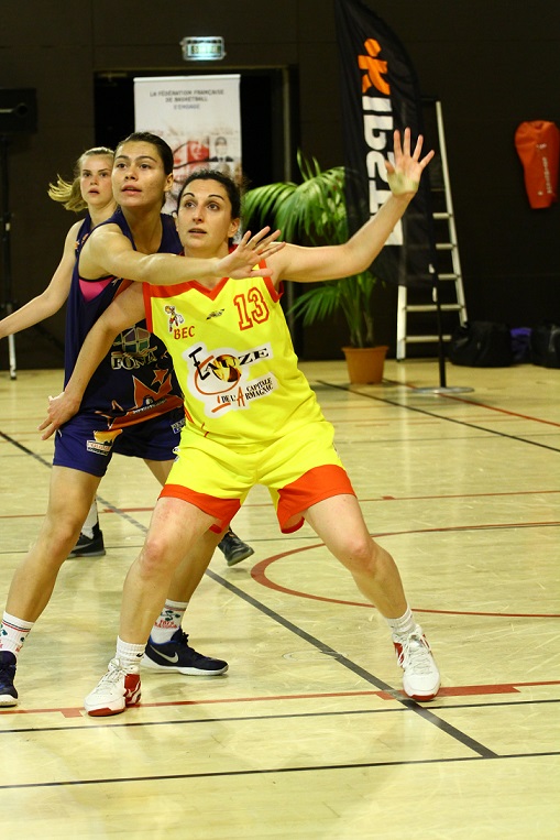 Mélissa Vicini et les Elusates n'auront jamais vraiment semblé dans le match (photo : Sébastien Clavaud)