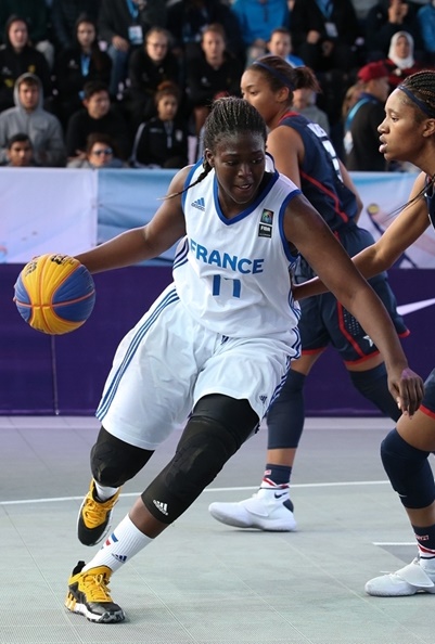 Astou Gaye retrouvera la route du TMB l'an prochain en LF2 (photo : FIBA)