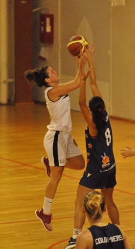 Auteure de 21 points, Adriana Blanco a plané sur la rencontre face à Colomiers (photo : Benjamin Bonneau)