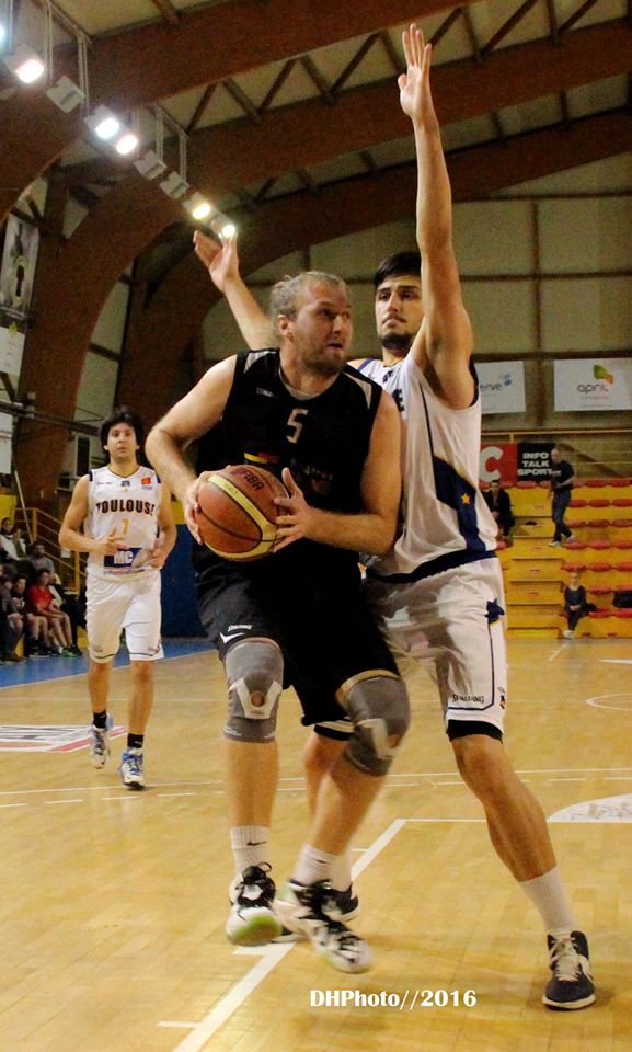 Cyril Guillarme a fait très mal à Elie Fedensieu et aux Toulousains (photo : DH Photo)