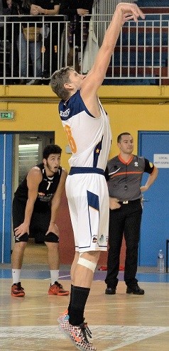 Quentin Hanck et l'ATB reviennent d'Aix en Provence avec une nouvelle victoire à l'extérieur (photo : Pierre Angeli)