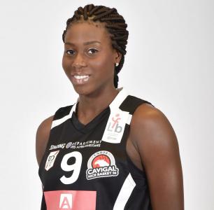 Alice Nayo vient densifier l'effectif du TMB (photo : LFB)