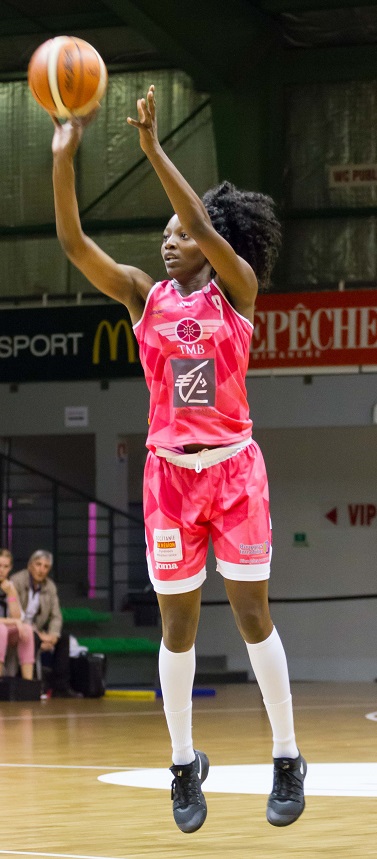 Assetou Traoré a été la seule Toulousaine à surnager à Aulnoye (photo : Sébastien Clavaud)