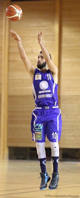 Jérôme Adam a offert la victoire à son équipe face à Ossun (photo : Guillaume Poumarede)