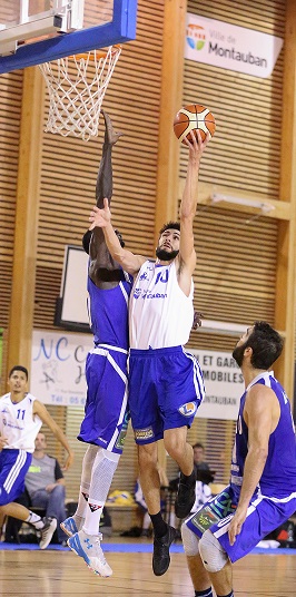 Match piège pour Romain Dabadie et le MBC à Caraman (photo : Guillaume Poumarede)