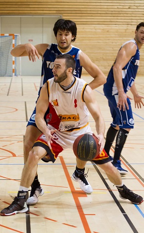 Adam Williams et le SRAB se sont malheureusement inclinés à Boulazac (photo : Sébastien Clavaud)