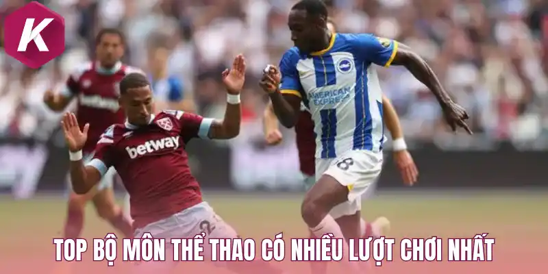 Top những sảnh chơi có nhiều người tham gia