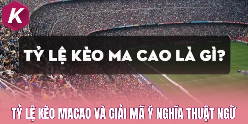 Tỷ lệ kèo Macao và giải mã ý nghĩa thuật ngữ