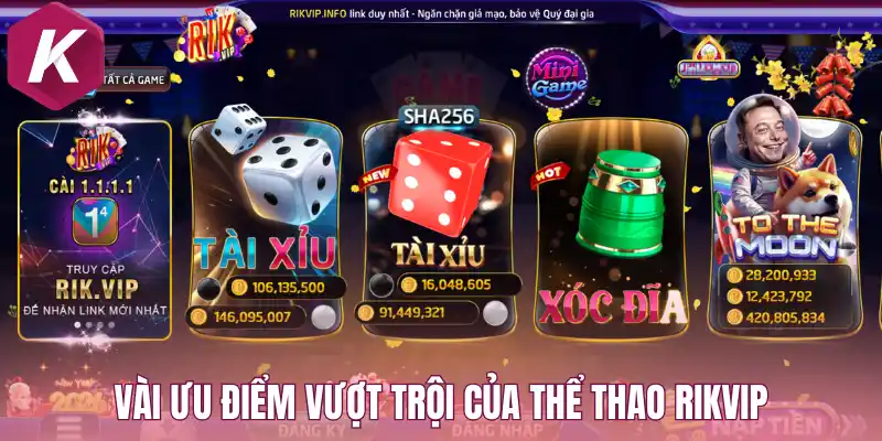 Top 3 hình thức chơi được yêu thích nhất sảnh